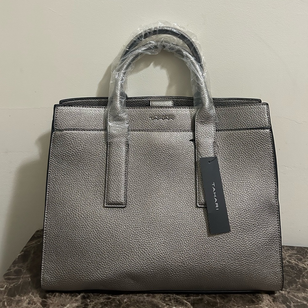 Tahari ( NEW ) Tote Bag - Pewter